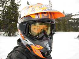 Blaze Orange Helmet
