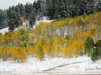 October 6 in Utah -- fall mixed with winter