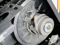The easiest way to remove a ProCross/ProClimb belt is to remove the driven clutch.