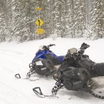 If you're missing two 2013 Yamaha FX Nytro snowmobiles, we found this pair 2 miles from somewhere.