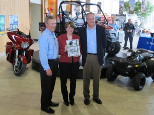 US Sen Amy Klobuchar at Polaris