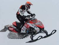 Ross Martin returns in search of a snowmobile snocross national title he barely missed last year.