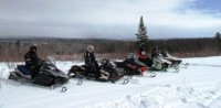 snowmobile in Bayfield, WI