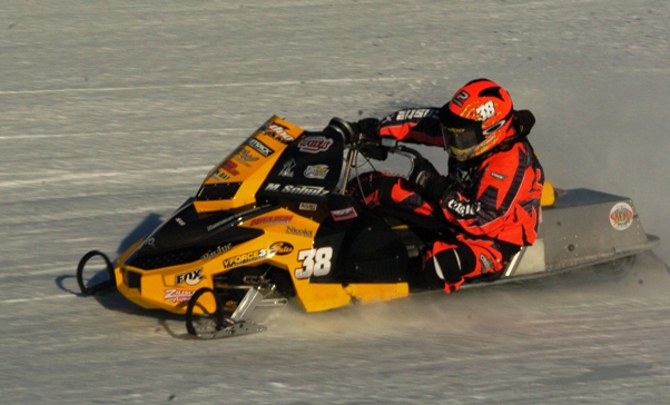Snowmobile racer Matt Schulz