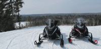 spring snowmobiling